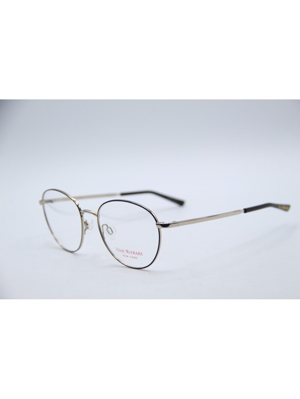 Isaac Mizrahi Im30022 Bk Black Gold Authentic Eyeglasses 51-17-135